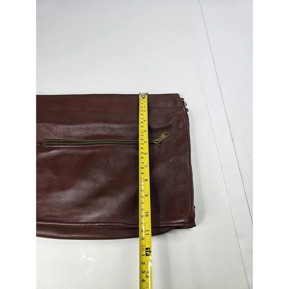 Vintage‎ Leathers By Ann Leather Handbag Clutch Cocktail Purse Formal Event